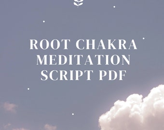 Root Chakra Meditation Script PDF