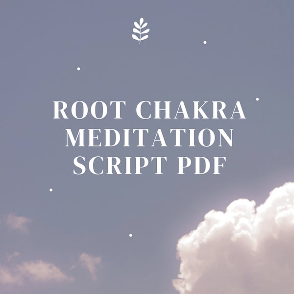 Root Chakra Meditation Script PDF