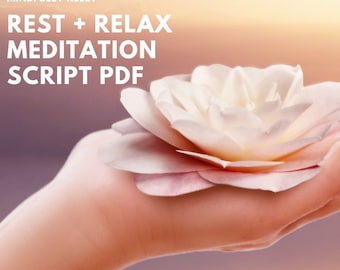 Rest & Relax Meditation Script PDF