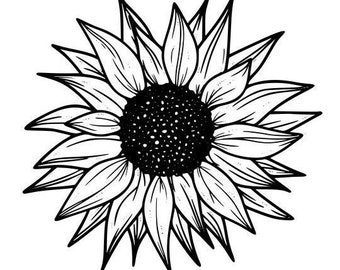 Sunflower Decal