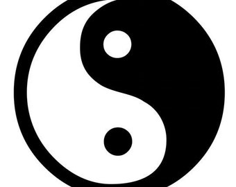 Yin-Yang Decal