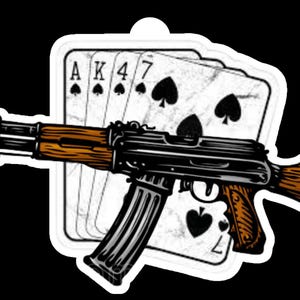 3 st 38 Super Luftfräschare | akm med pokerkort, doft av svart is, gyllene pistol, silverpistol ak47