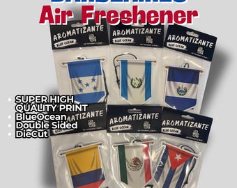 バンデリン セントロ アメリカ、メキシコ、グアテマラ、エルサルバドル、ホンジュラス、コロンビア、BlueOcean アロマ メホラド 3 個セット!アロマティザンテ