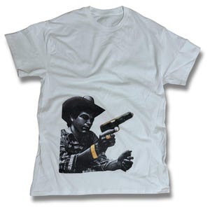 Camiseta con brillos de Chalino Sánchez / ¡Existencias limitadas! El Rey del Corrido, camisetas estilo mexicano, ropa informal
