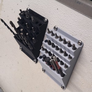 Screwdriver bit organizer clearance