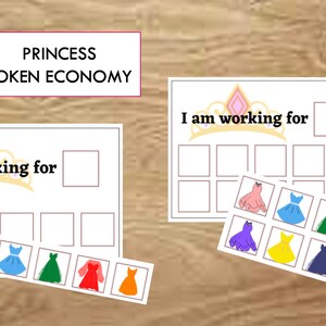 Princess - Token Economy Board