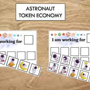 Astronaut - Token Economy Board