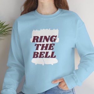 Ring The Bell | Unisex Heavy Blend Crewneck Sweatshirt Designed In Philadelphia | Phillies Theme
