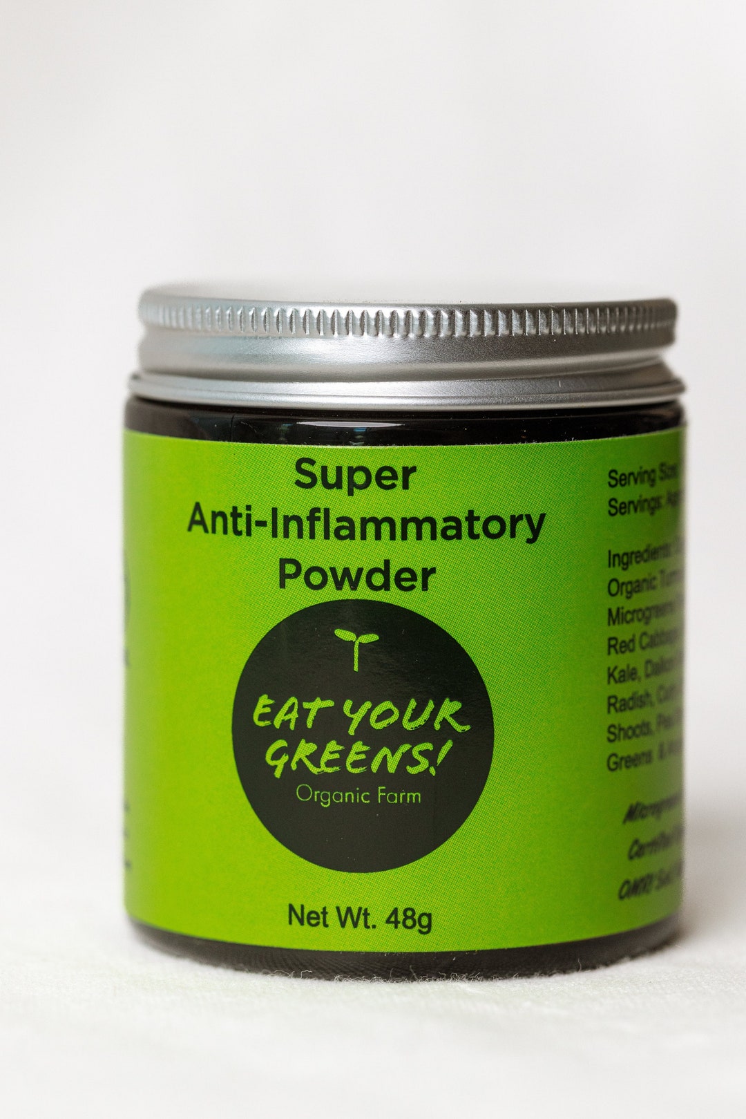 Microgreens, Turmeric & Ginger Powder 48 Servings Etsy