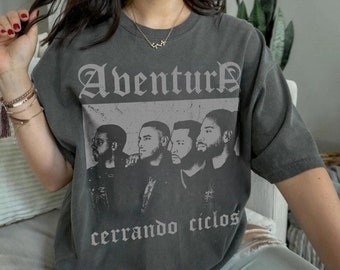2024 Aventura Tour, Bachata, Cerrando Ciclos T-shirt, Graphic T-shirt, Unisex Shirt, Aventura Concert Group Shirt, Gift for men and women