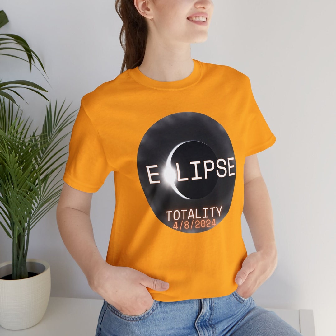 Total Solar Eclipse Tshirt 2024 Solar Eclipse April 8 2024 Etsy
