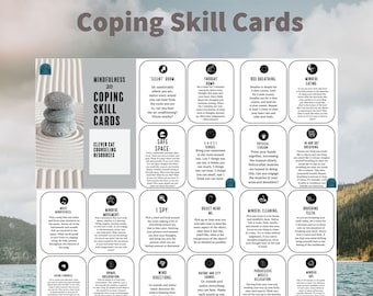 Mindfulness Coping Skills Cards