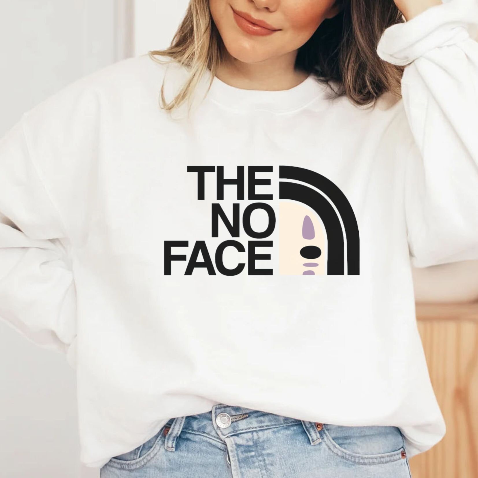 no face sweatshirt