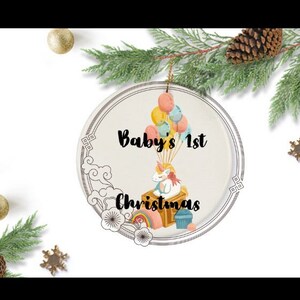 Baby&#39;s 1st Christmas Ornament
