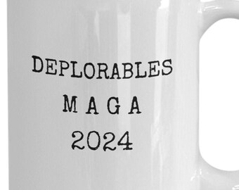 Republican mug,  Deplorables, MAGA gift, Republican 2024, political satire