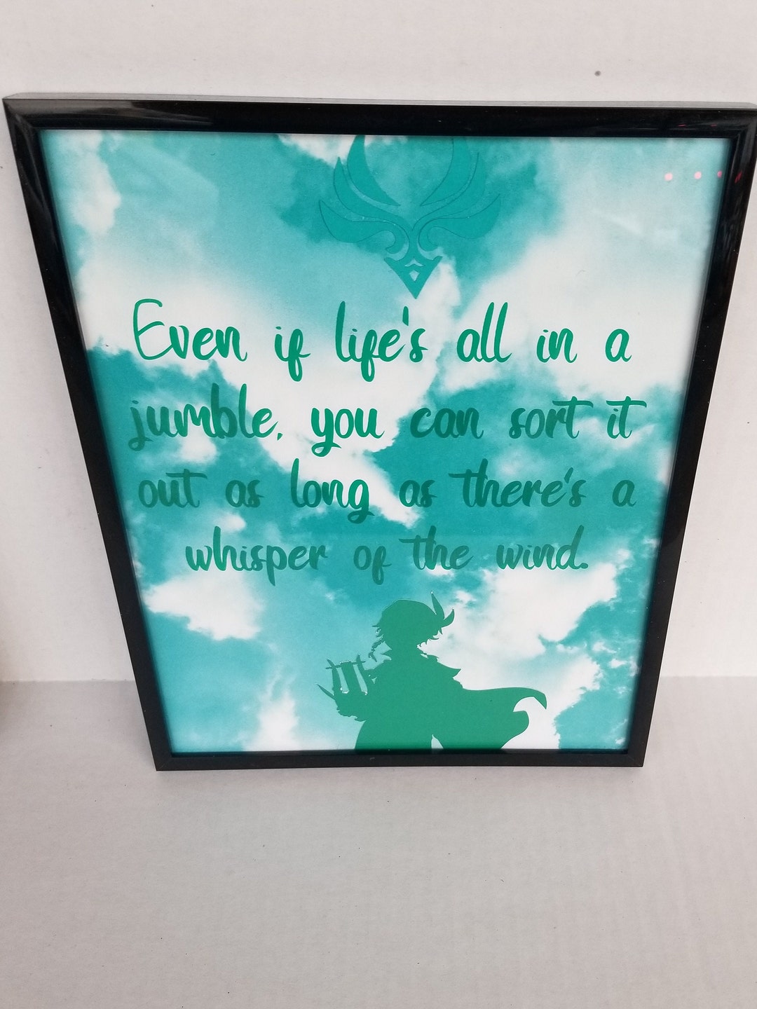 Genshin Impact Venti Quote Poster Constellation Carmen Dei Etsy