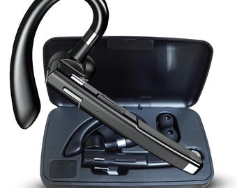 Noise-Cancelling Bluetooth Headset with Mic | 72H Talk Time