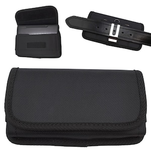 Phone Holster Pouch Wallet Case with Belt Loop Card Holder For iPhone , Samsung, Motorolla, Nokia, LG, One Plus