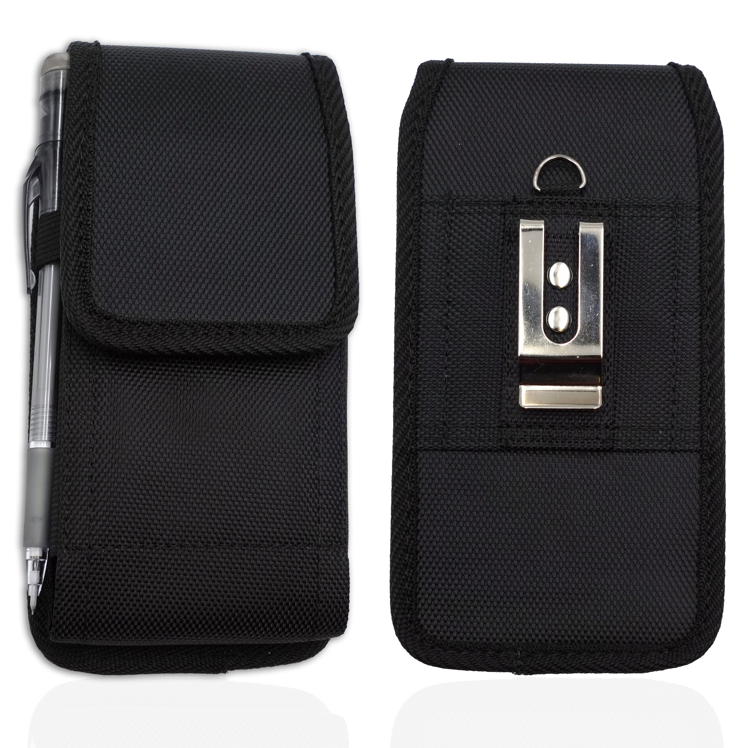 Phone Holster Pouch Wallet Case With Belt Loop Card Holder for iPhone