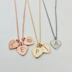 Gold Initial necklace, Gold necklace, personalized jewelry, initial necklace, gift for her, letter necklace, name