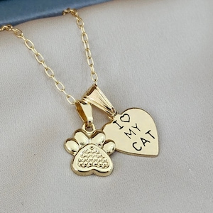 Cat Mom Halskette, Tierliebhaber Haustier Verlust Geschenk für Frauen Auto Halskette, Crazy Cat Lady Tier Schmuck, Geburtstagsgeschenk