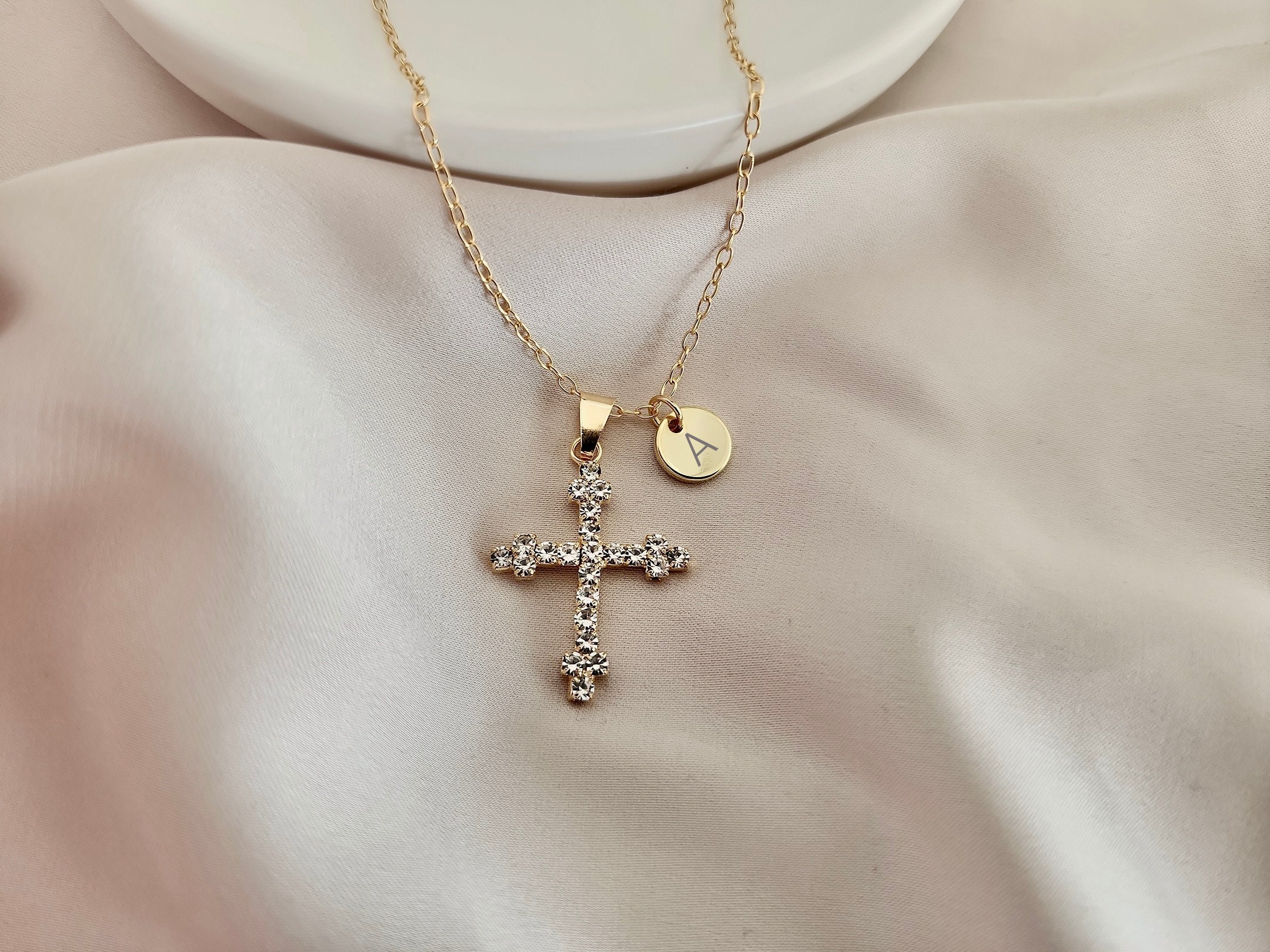 Corda con croce da 150 oro 18K - Gioielleria online Guerriero pozzuoli
