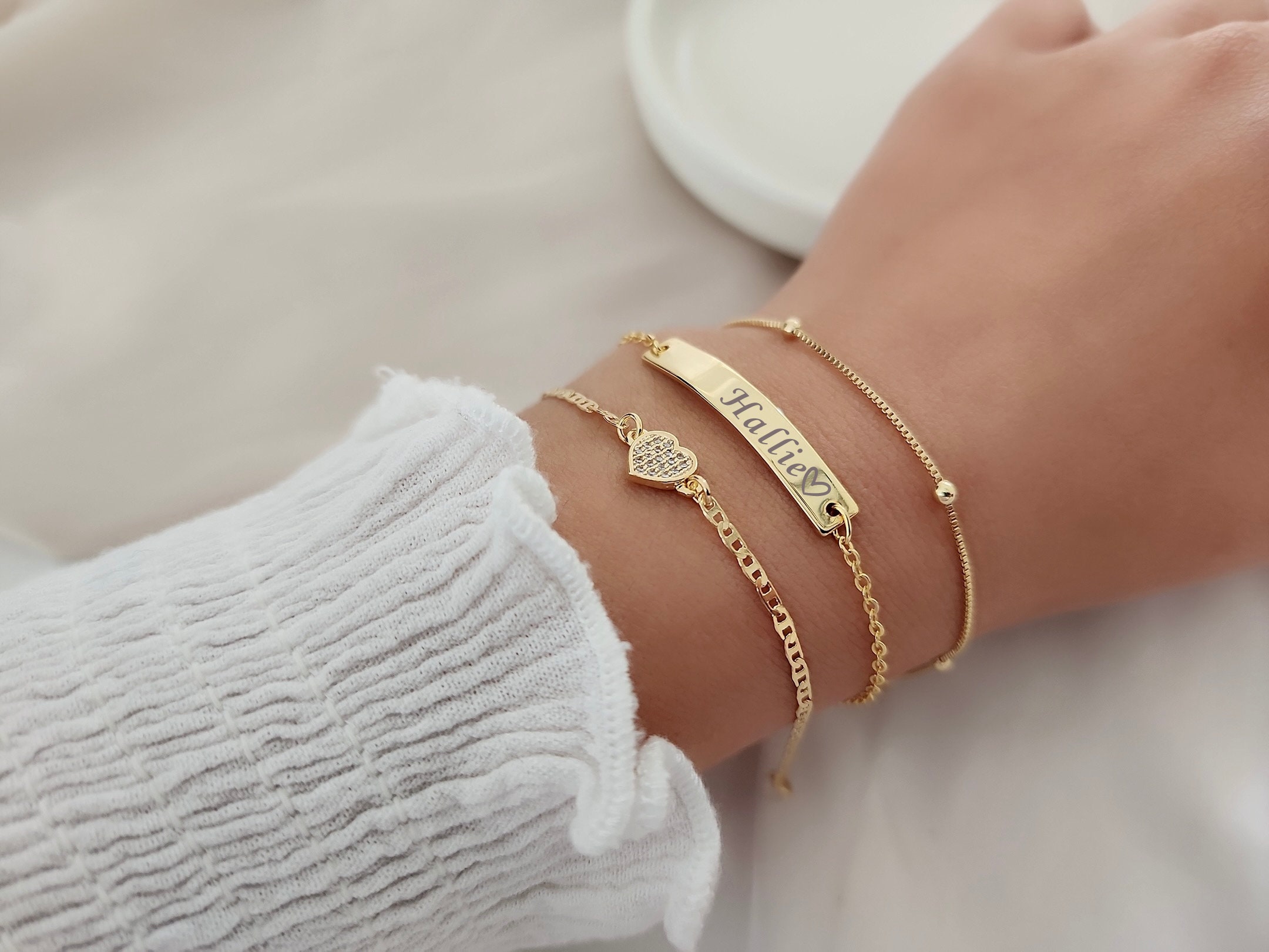Bracciale alla Moda per la Festa della Mamma, Placcato in