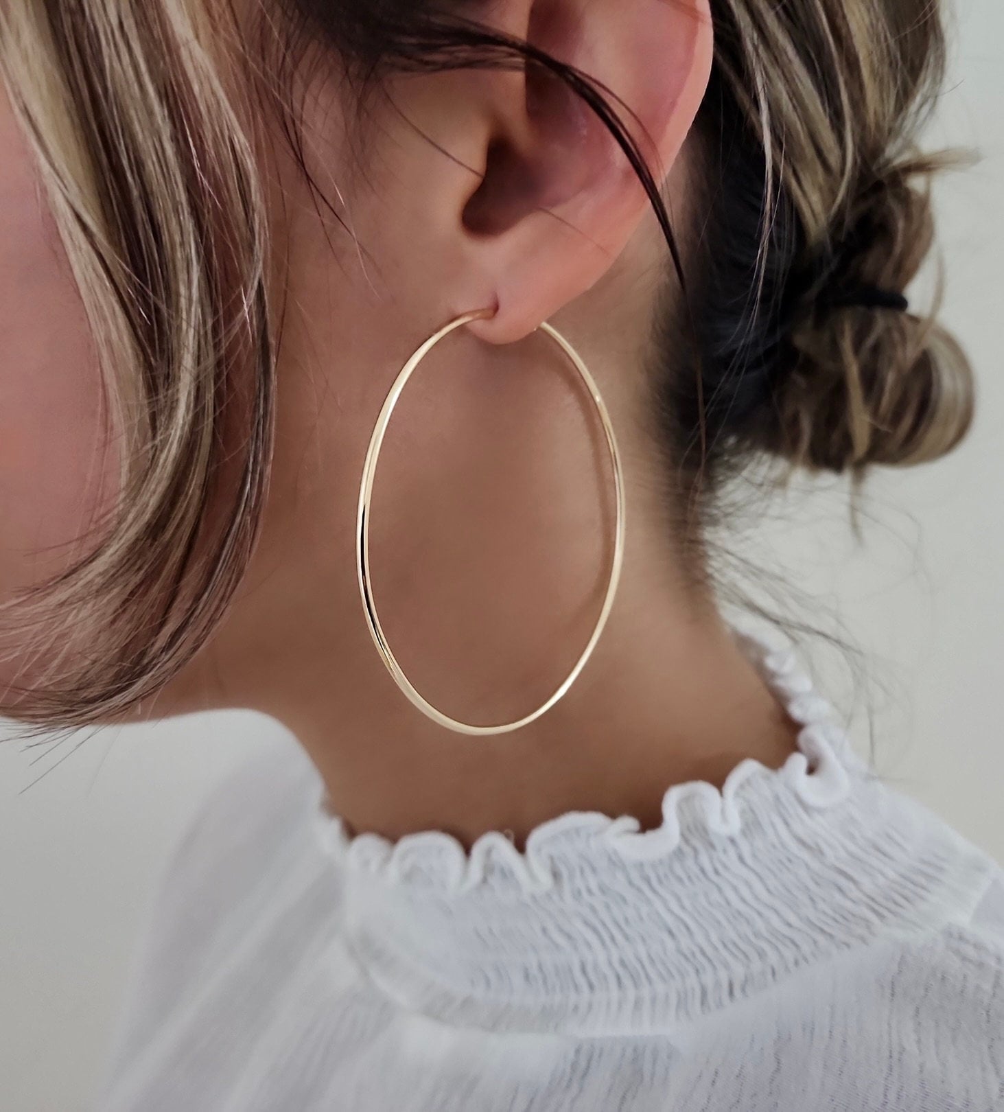 Full cheap hoop earrings