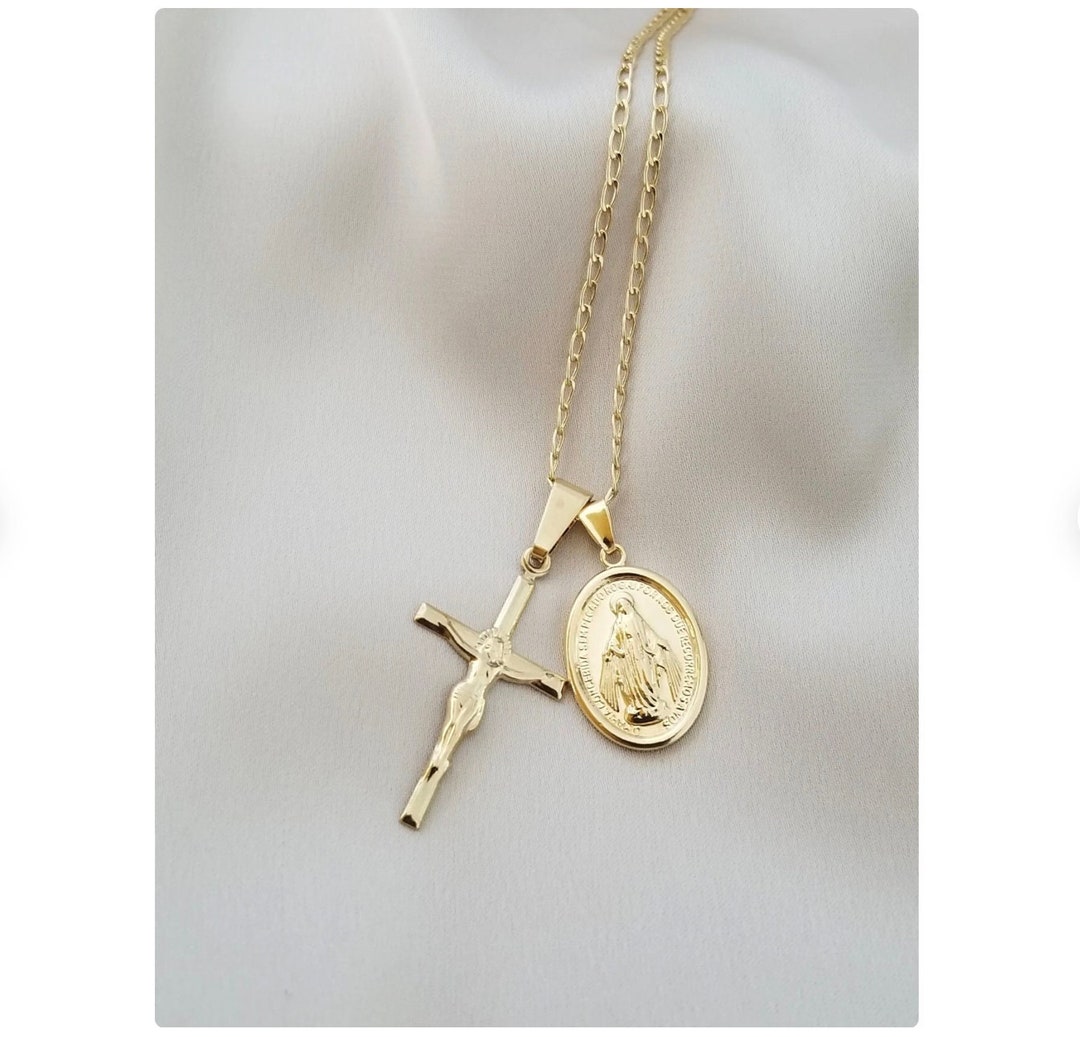 Gold Cross Necklace WOMEN Gold Cross Necklace, Women Gold Cross