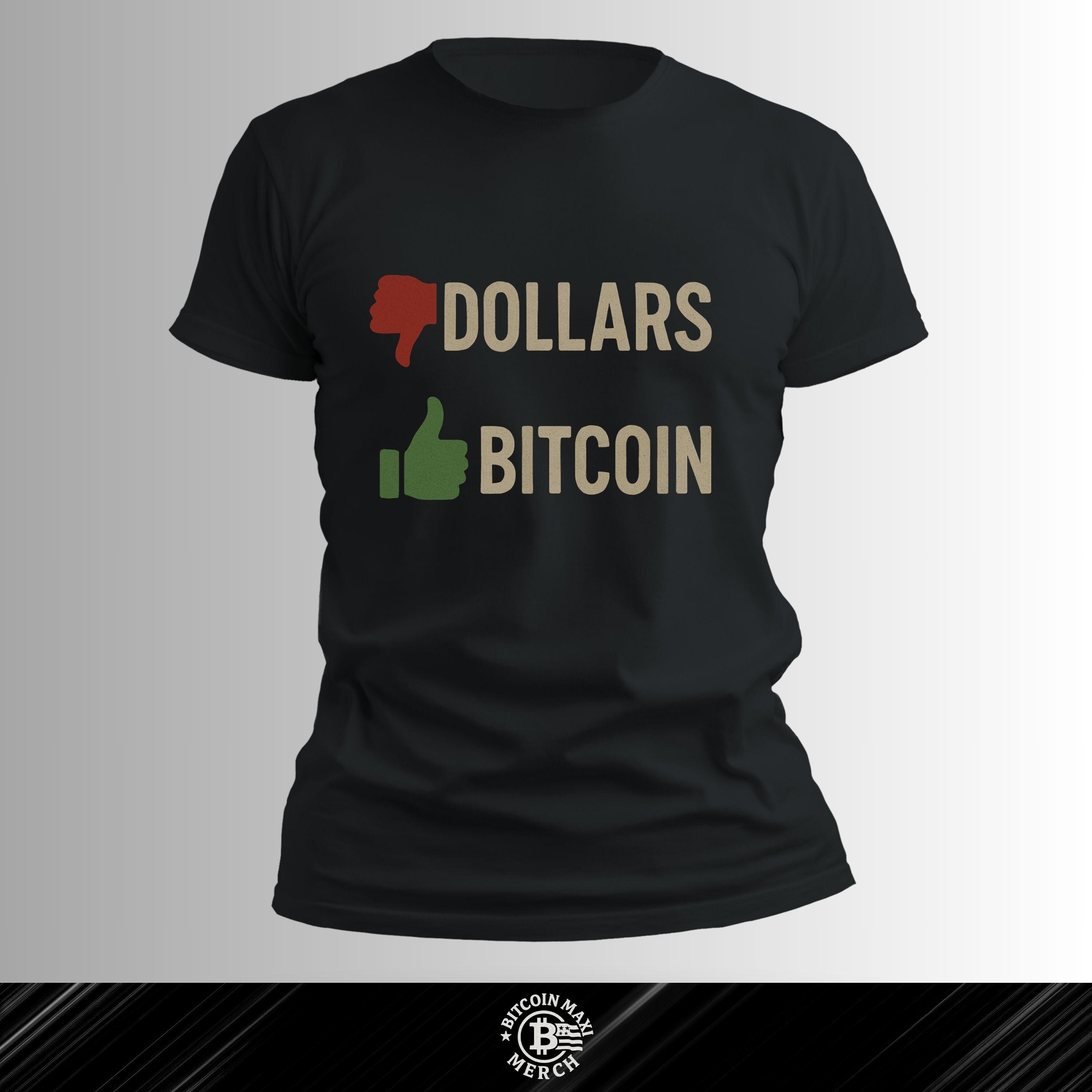 Bitcoin Dollar Shirt - Etsy