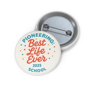 2025 JW Pioneer School Pin, Pioneer Button, Appreciation Gift, JW 2025