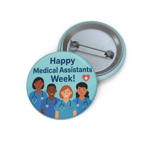 Medical Assistant Appreciation Pin: MA Week Gift, Healthcare Worker Recognition