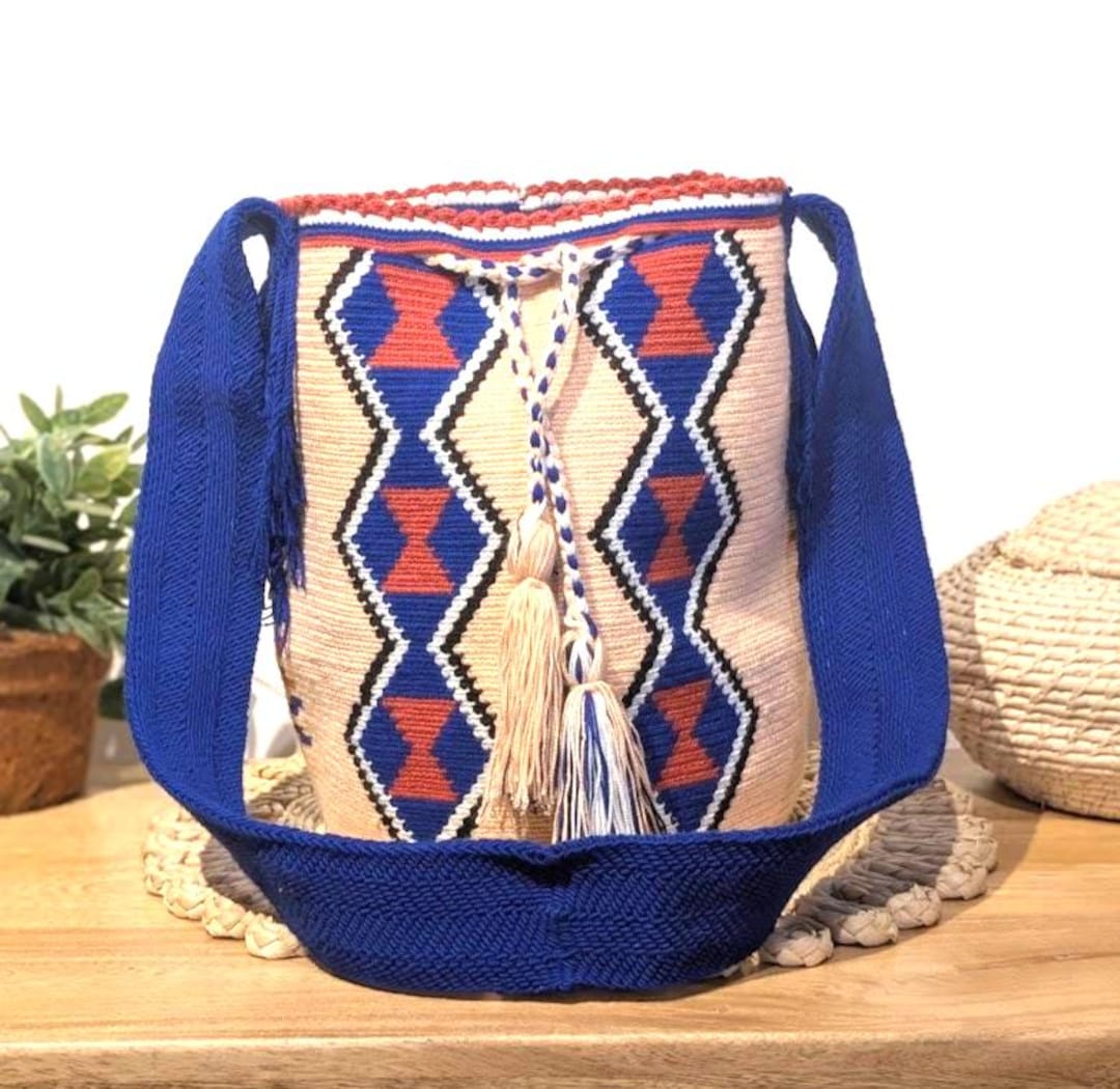 handmade-wayuu-bag-crochet-mochila-boho-tribal-purse-etsy