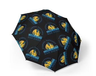 San Diego JW Convention 2026 Umbrella: Semi-Automatic Foldable Rain Umbrella