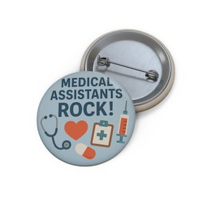 Medical Assistant Appreciation Pin: MA Week Gift, Healthcare Worker Recognition