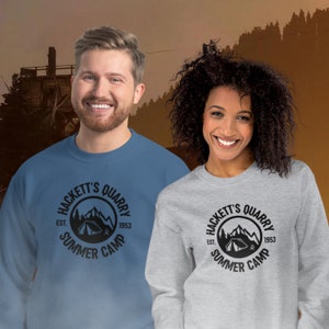 Hackett&#39;s Quarry Summer Camp Sweatshirt | The Quarry | Supermassive Games | Horror Video Game | Fandom Merch
