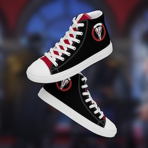Blackwatch Operative High-Top Shoes (MENS SIZE) | Video Game | Overwatch | Overwatch 2 | Gamer | Gift | Blizzard | Converse