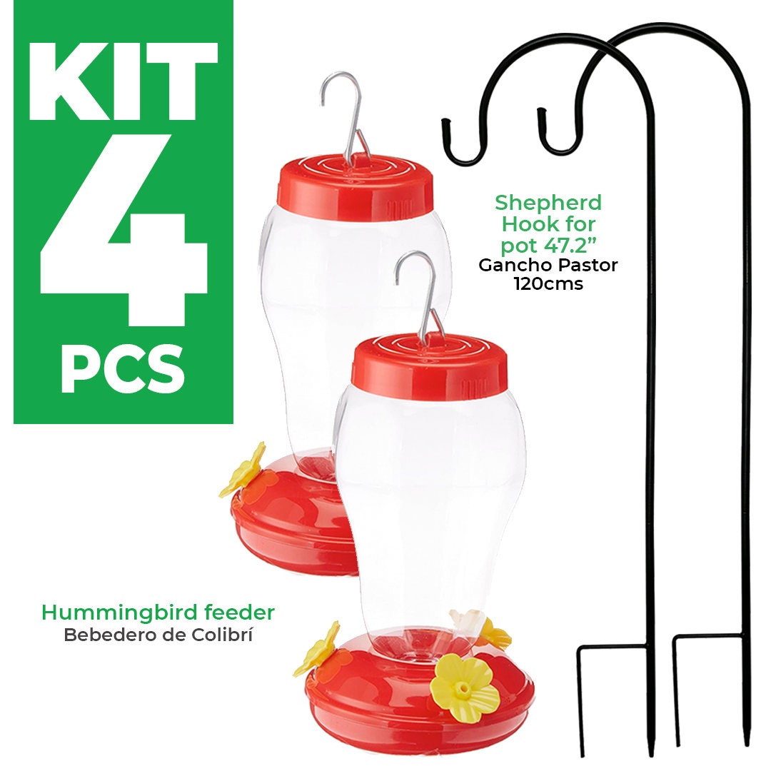 Kit Humminbird Feeder With the Shepherd Hook Etsy