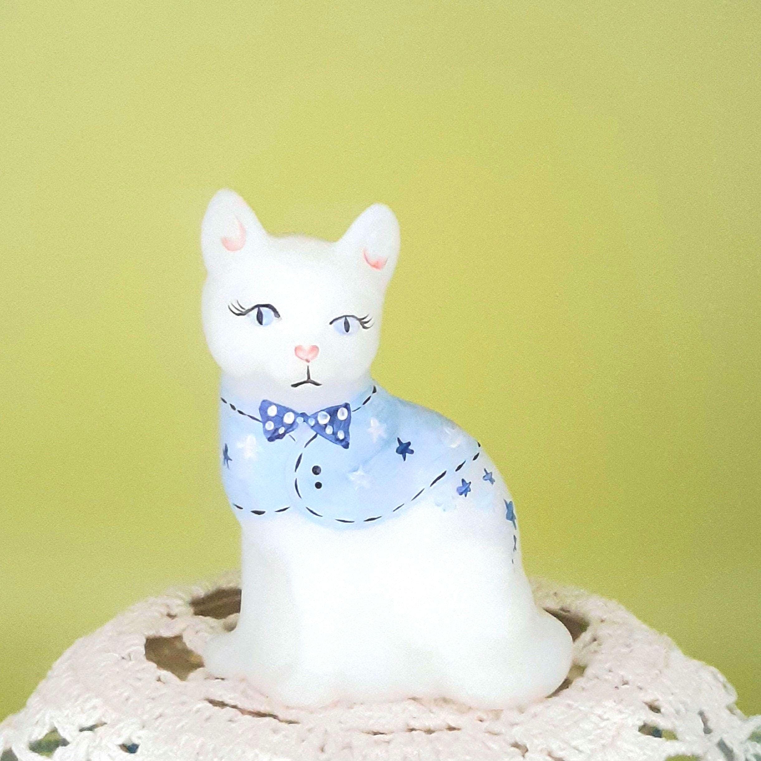 2002 Cat Figurine - Etsy