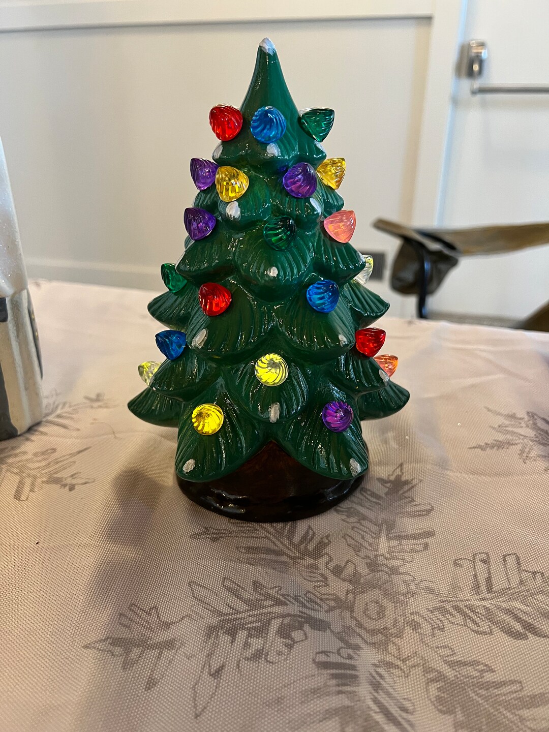 Lighted Ceramic Christmas Tree Etsy