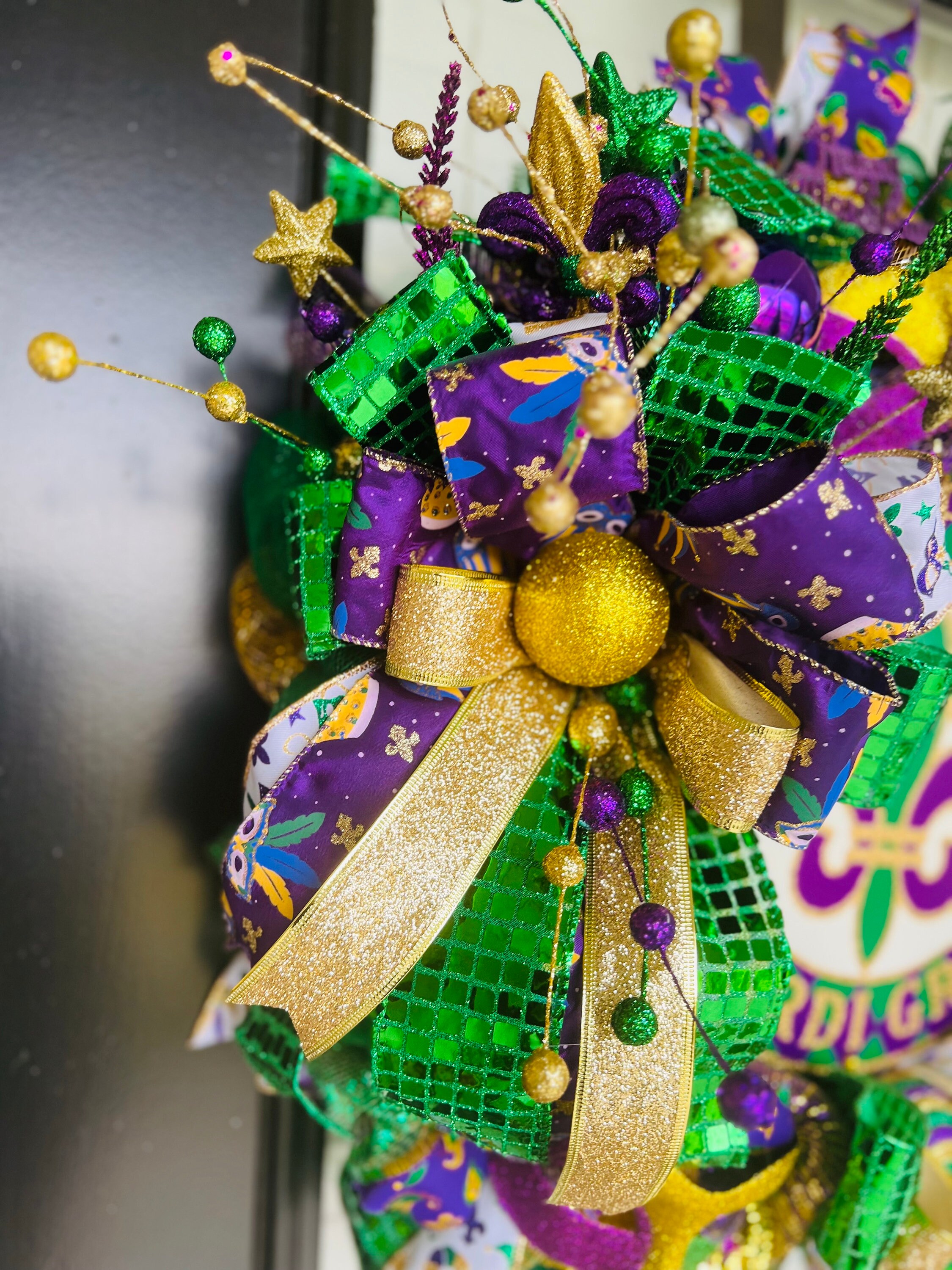 mardi gras deco mesh near me