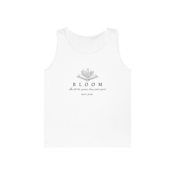 Bloom - Unisex Heavy Cotton Tank Top