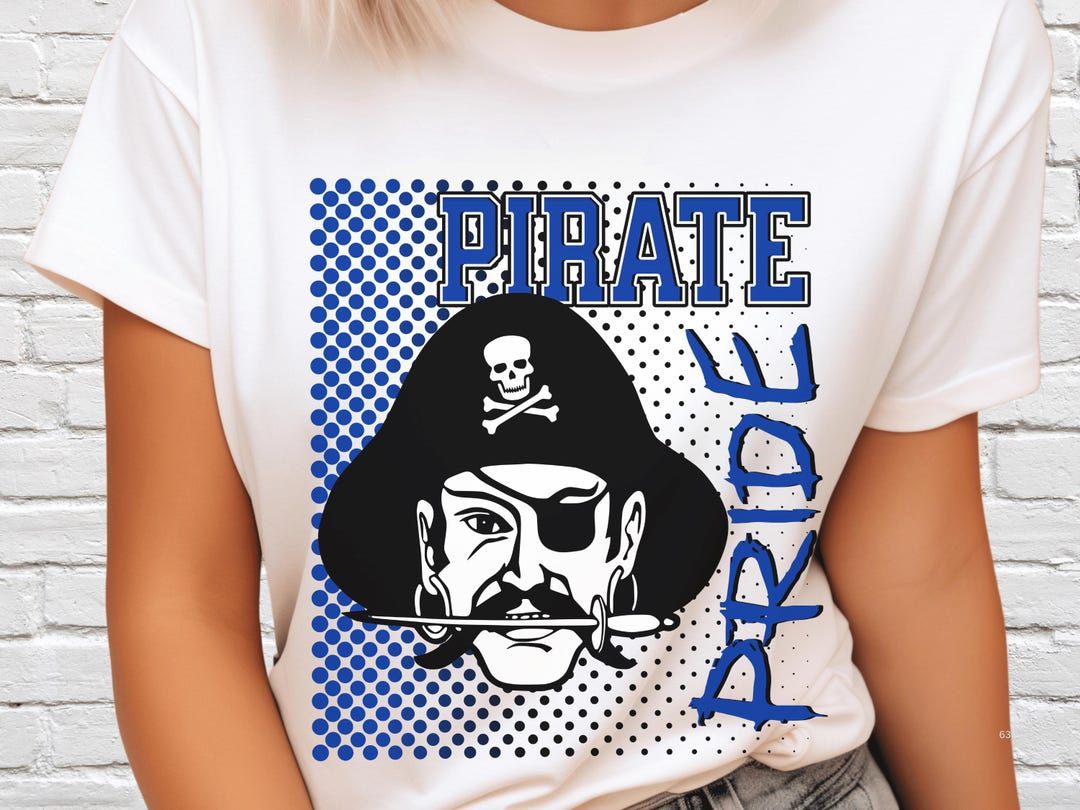 Digital Download Pirate Pride PNG, Pirates Mascot JPEG, Favorite Team ...