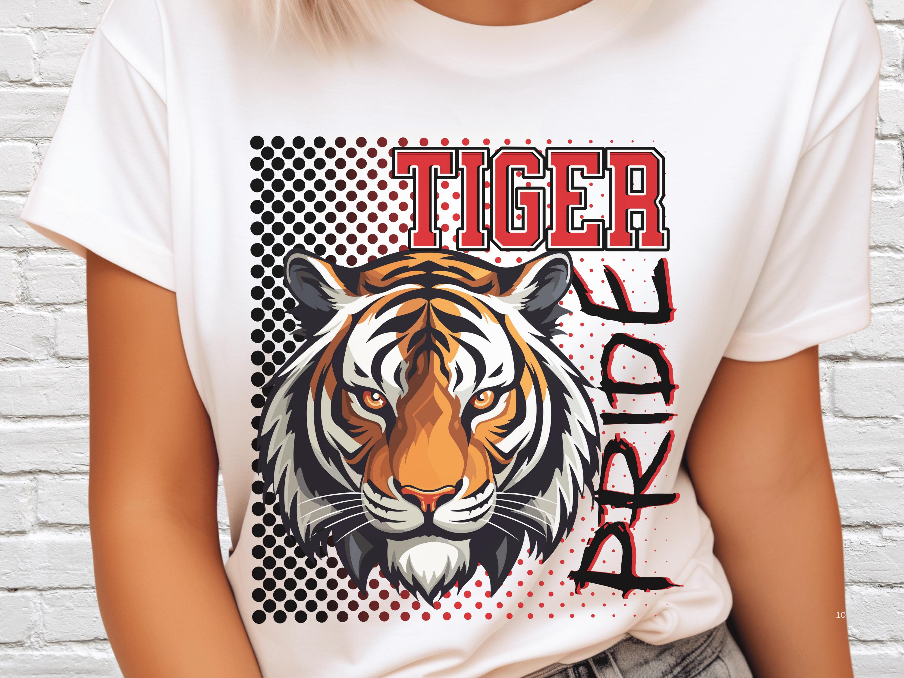 Red Tiger Shirt - Etsy