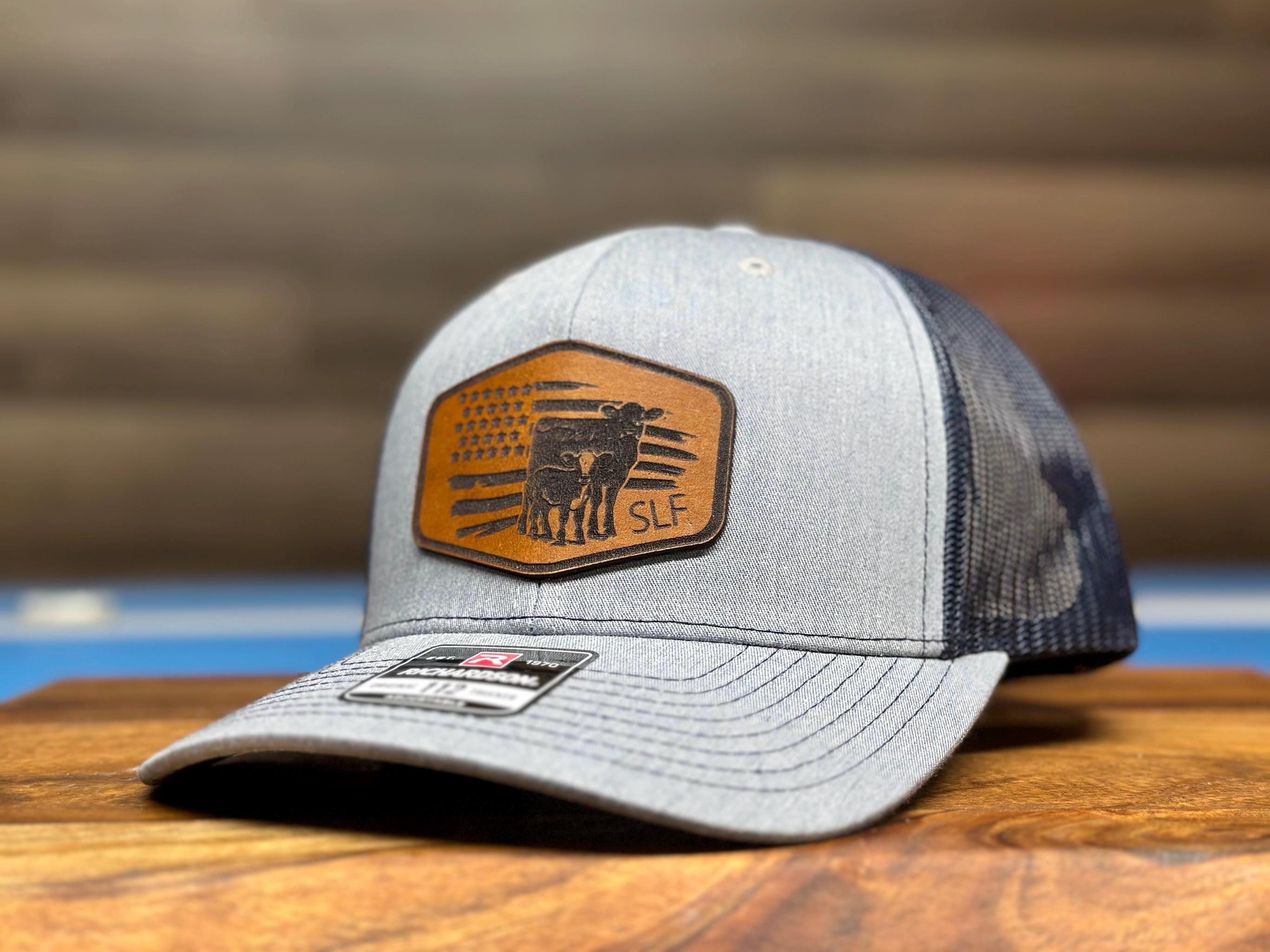 Dairy Chow Richardson 112 Hat Snapback Trucker Cap Mesh Farming Rancher Western R112_Solid_Black_on_Grey_Backg  main image 4