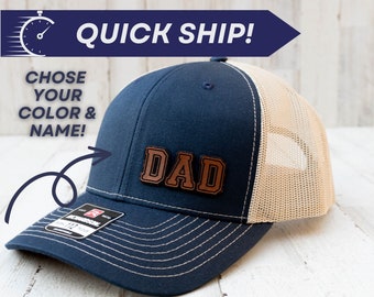 Custom Leather Patch Hat, Custom Logo Hat, Bulk Custom Leather Patch Hat,  Custom Trucker Hats, Company Logo Hat, Promotional Gifts