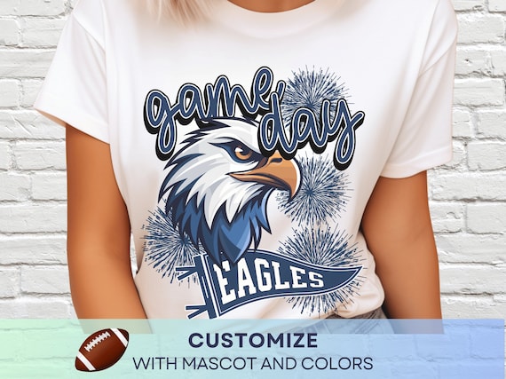Mascot Game Day Eagles Tee Mascot Game Day Eagles Tee