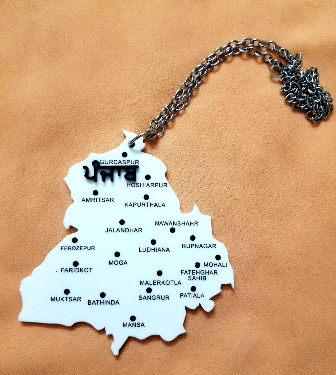 Punjabi / Sikh Car Hanging Punjabi Map Sardari Car Hanging Etsy
