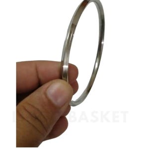bambini/Kada, Steel Kara, Sikh Kakar, Kakkar, karah, braccialetto unisex, coppia/regalo per bambini/bracciale per bambini.