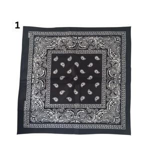 Rumaal / Gesichtsbedeckung / Kopfbedeckung / Halbtondruck Bandana 100% Baumwolle